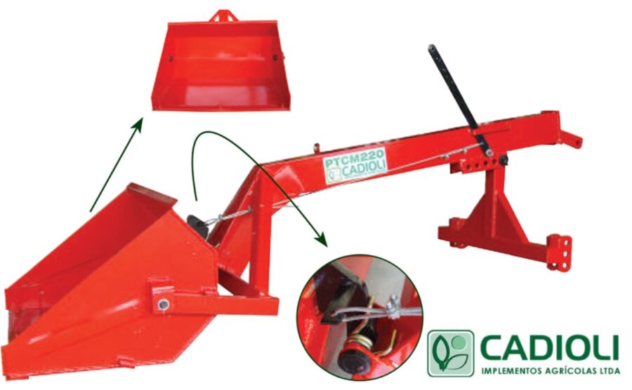 Cadioli / Concha Agrícola Traseira Mecânica - Image 3