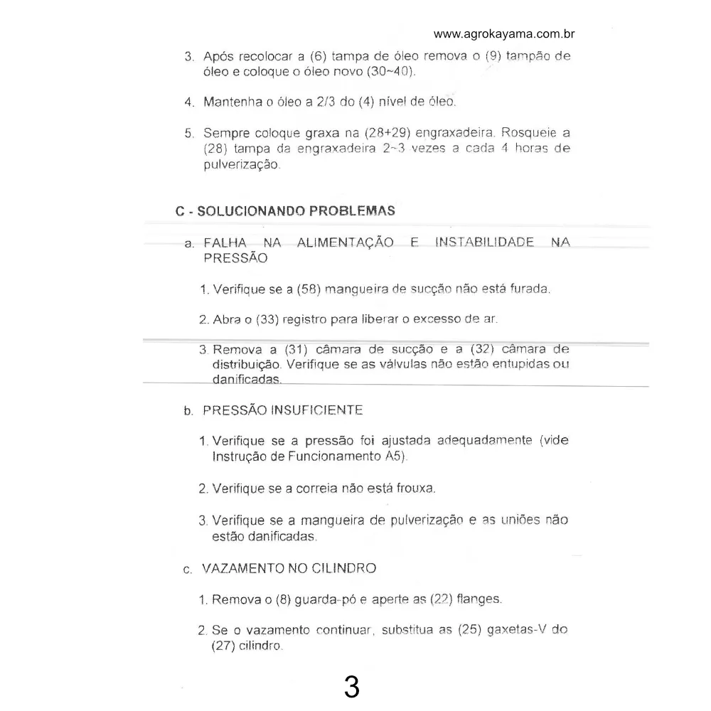 Pulverizador Estacionário Yamaho HS-40 - Imagem 9