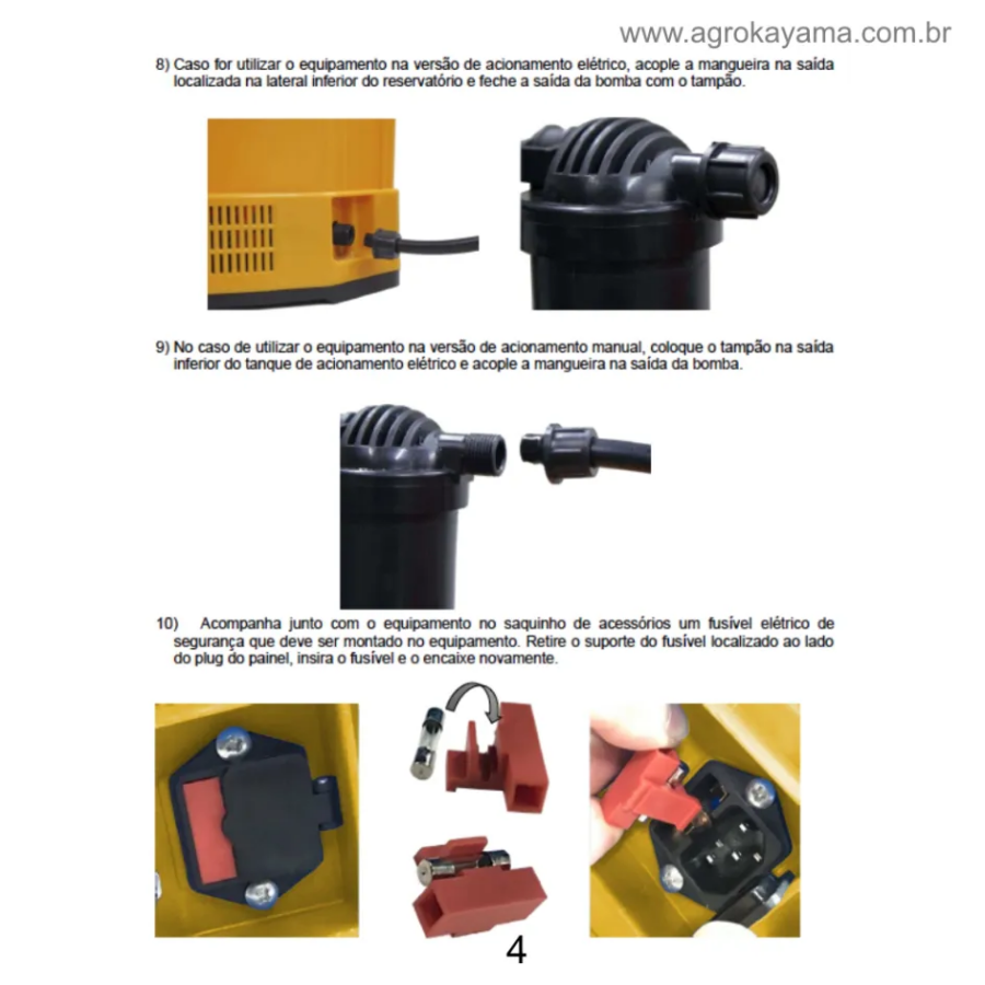 Pulverizador costal a bateria Bruden SS-20B  20 L - Image 10