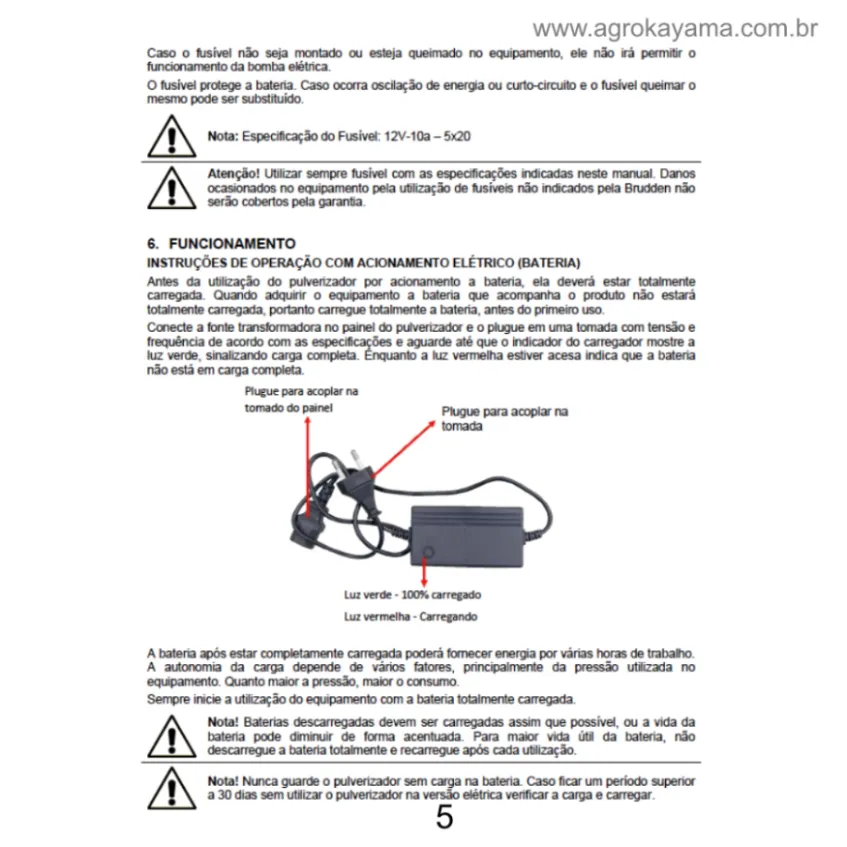 Pulverizador costal a bateria Bruden SS-20B  20 L - Image 11