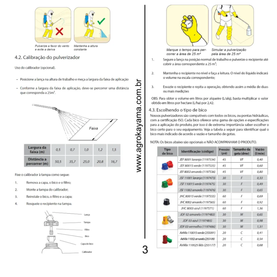Pulverizador costal manual Jacto XP - Imagem 9